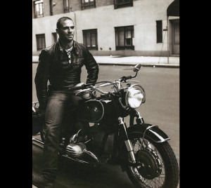 Oliver Sacks on a motorcycle in 1961. Twitter