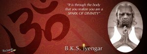 BKS Iyengar Yoga Quotes FB Covers