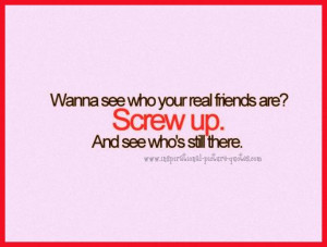 real friends friendship quote