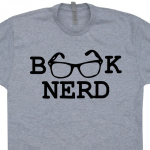 Book Nerd T Shirts Funny Geek I'd Rather Be Reading Books Tees