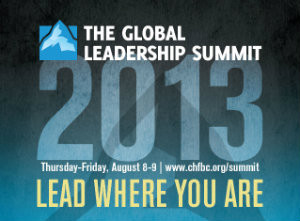 ... in the Willow Creek Association’s Global Leadership Summit