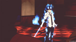 gif uploads rin Ao no exorcist blue exorcist rin okumura
