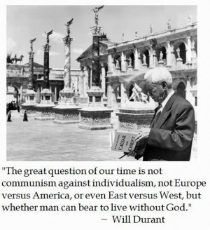 Will Durant on #faith and western civilization #quotes