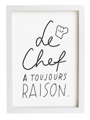 French Kitchen Art - Le Chef - 11
