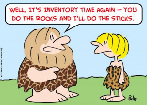 Cartoon Caveman Inventory Medium...