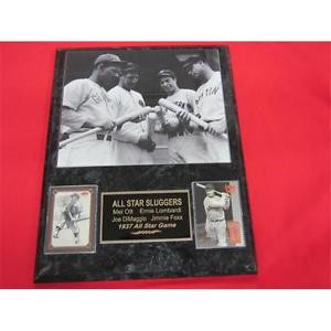 Joe DiMaggio Mel Ott Ernie Lombardi Jimmie Fo by by 2 Card Collector