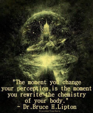 The moment you change perception...