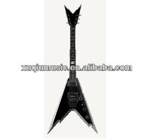 Custom Handmade Flying V Shape Electric Guitar Guitar Sets