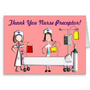 Nurse Preceptor Thank You Cards