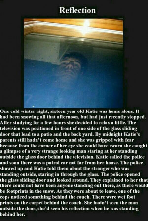Creepy story --Not sure if true, but definately creepy!