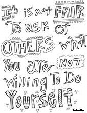 All Quotes Coloring pages... love this for a student clipboard quote ...