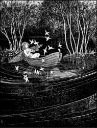 Ida Rentoul Outhwaite - 'A flock of little birds twittered and chirped ...