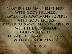 BOUNDS -Prayer