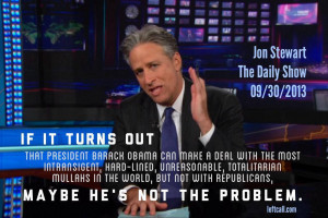 Jon Stewart - Maybe President Obama Is Not The Problem