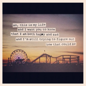 that quote, santa monica pier, loves!