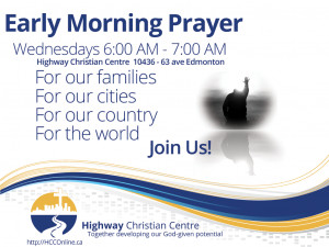 Wednesday Morning Pictures Early morning prayer takes