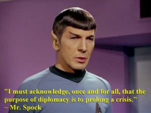Star Trek - Spock quote
