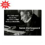 Truth Existentialist Kierkegaard Rectangle Magnet