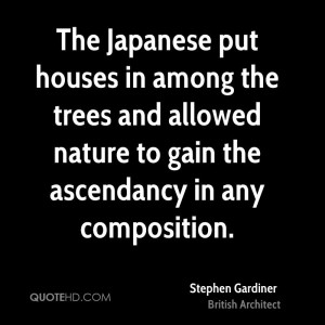 ... trees and allowed nature to gain the ascendancy in any composition