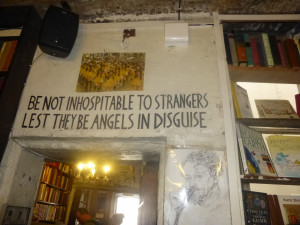 This is another famous quote in the Bookstore, 