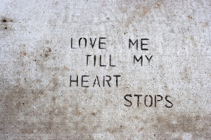 art, graffiti, happy love, heart, love, phrases, quotes, sayings ...