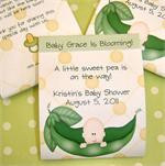 Monkey Girl Pink And Brown Baby Shower Seed Favors