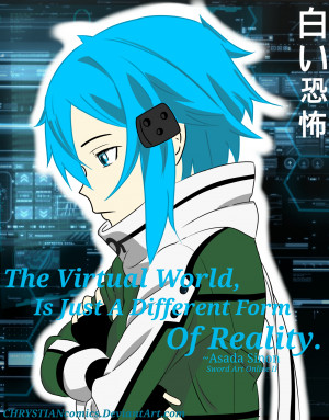 Anime Quotes: Sinon, SAO2 by CHRYSTIANcomics by CHRYSTIANcomics