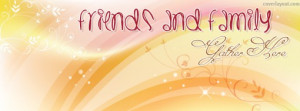 Friends and Family Gather Here Facebook Cover