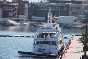 One of the luxurious super yacht of Ernesto Bertarelli
