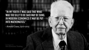 Unas notas sobre el legado de Ronald Coase, uno de los economistas ...