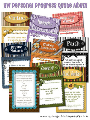 NEW* Quote Album for LDS/YW!