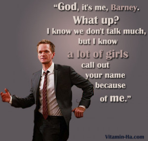 Top Ten Barney Stinson Quotes, So SUIT UP!