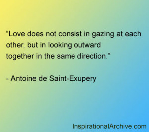 Love does not consist, Quotes