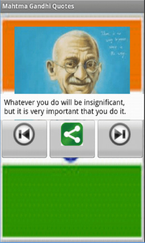 Mahtma Gandhi Quotes - screenshot