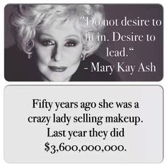 Mary Kay Ash Inspiration