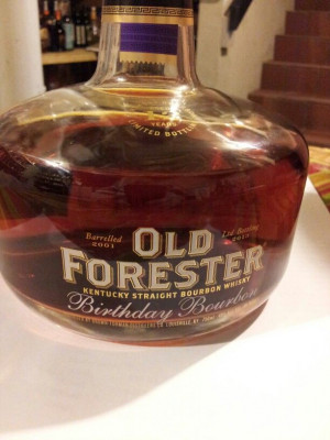 Birthday bourbon for my birthday!