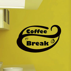 Coffee-Break-Quote-Decal-Wall-Vinyl-Decals-Home-Decor-Sticker-Z480