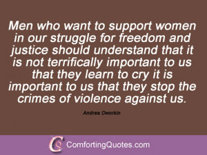 Quotes And Sayings By Andrea Dworkin