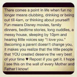 Point In Life When Fun No Longer Means Clubbing, Drinking Or Being ...