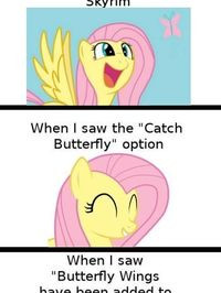 Fluttershy, looks like you've been left behind by your so-called ...