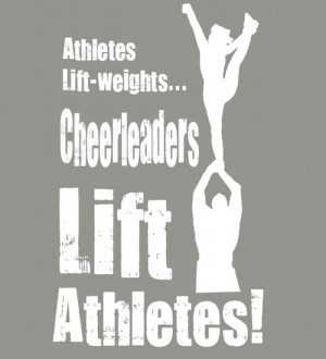 ... all summer. The above is one of my favorite sayings for cheerleading