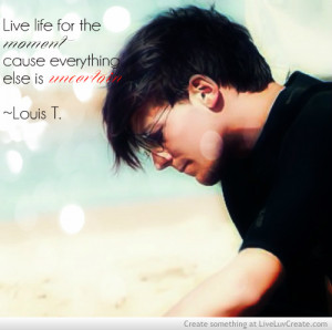 Louis Tomlinson One Direction 1d Quote