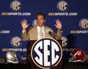 Nick Saban joined the memorable quotes list in 2010 when he compared ...