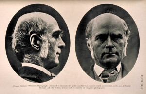 Galton photographs for composites [From Karl Pearson, &The Life ...