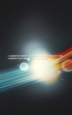 ... In Depth Ideas About The Character And It Never Came - Character Quote