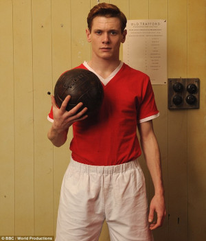 Lead role: Jack O'Connell, seen here as Bobby Charlton in TV series ...