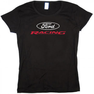Ford-Racing-Girls-Baby-Doll-Tee-Jrs-JUNIOR-SIZE-T-SHIRT