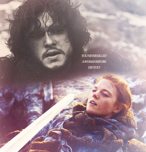 Jon Snow and Ygritte Jon & Ygritte