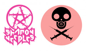 Sharon Needles graphic design logotypes