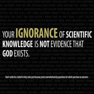 quote about ignorance of scientific knowledge funny religious quotes